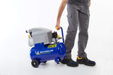 MICHELIN - Compresor de aire MB24 - Tanque de 24 litros - Motor de 2 CV - Presión máxima 8 bar - Flujo de aire 170 l/min - 10,2 m³/h