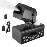 VEVOR 2000 W Máquina de Fabricar Nieve de 450 x 27 x 300 mm Máquina para Hacer Copos de Nieve con Control Remoto Inalámbrico y Cable, Tanque de 5 L para Interiores para Fiestas Navideñas, Bodas