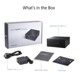 ASUS Mini PC PN51-S1-B5325AD Mini Ordenador de Sobremesa (AMD Ryzen 5 5500U, 8GB DDR4, 256GB SSD, Radeon Vega Graphics, Windows 11 Pro) - Negro