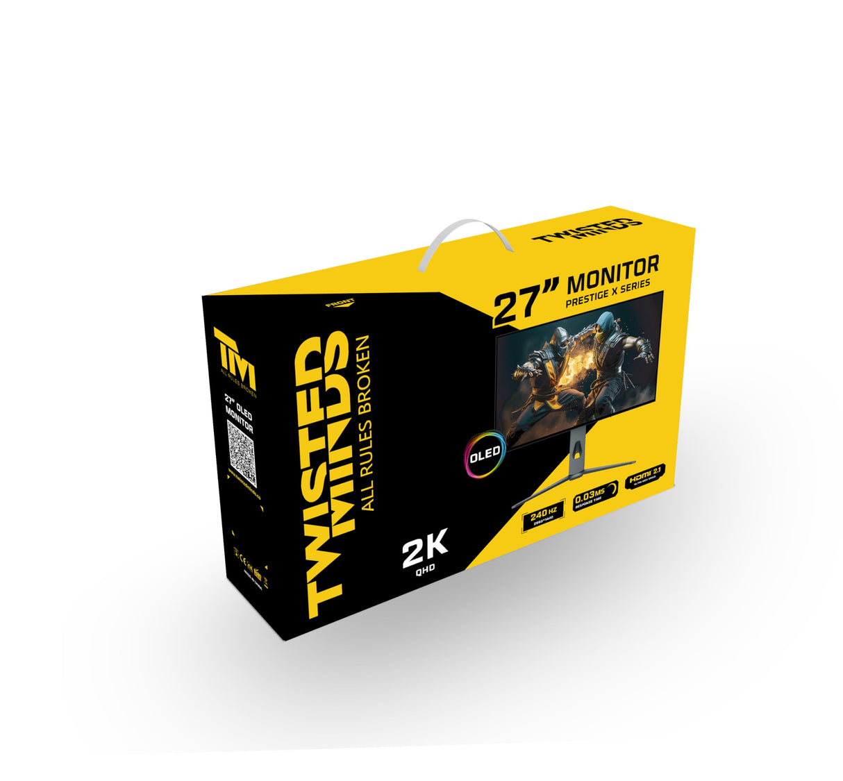 Twisted Minds 27" OLED Monitor 2K QHD 240HZ