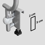 Geriafy - Barandillas abatibles para Camas articuladas | Muy Resistentes y fáciles de Instalar | Anti-atrapamiento de Manos (Juego de 2 barandillas)