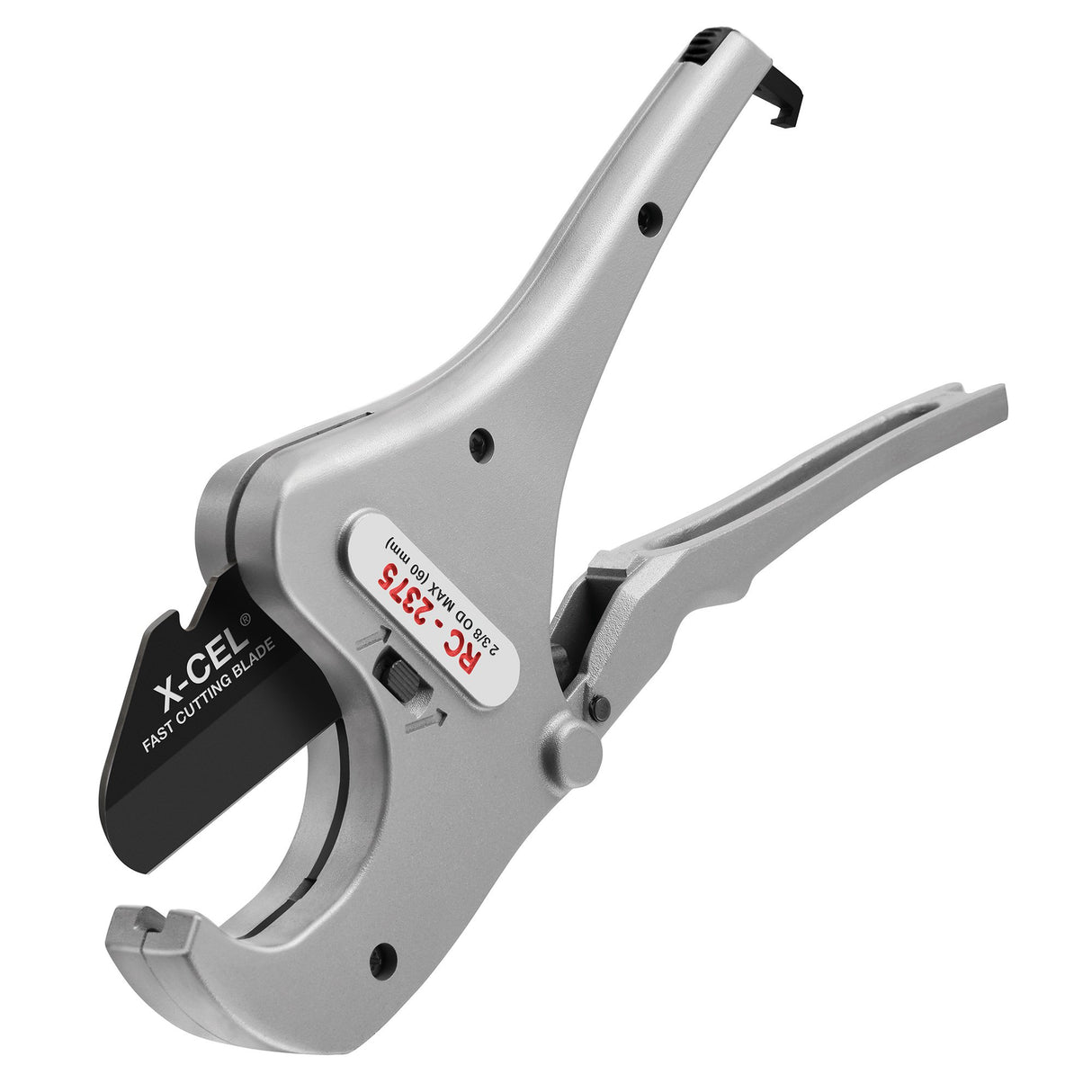 RIDGID 30088 Modelo RC-2375 Cortador de tubos y tuberías plásticas de trinquete, Cortador de tubos de 3 mm a 60 mm