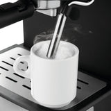 Ufesa CE7242 Cafetera Expresso y Capuccino, Vaporizador Orientable, 20 Bares, 2 Modos: Café Molido o Monodosis, Depósito 1.5L, Función Calienta Tazas, 850W, Modena