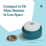FluentPet Speak Up Buttons - Juego de botones de conversación para gatos y perros de última generación, paquete de 6 botones de comunicación fáciles de presionar para gatos y perros, botones grabables