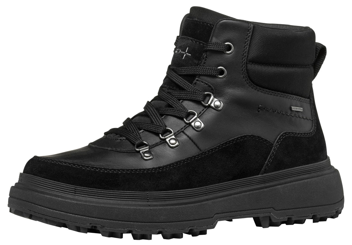 Geox D Lamidie + Grip ABX, Bota de Tobillo Mujer, Black, 37 EU