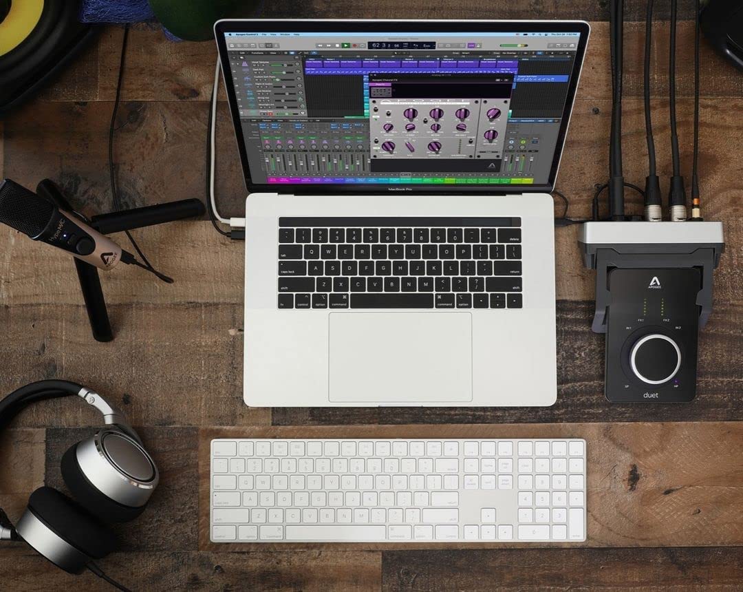 Apogee - DUET 3 - Interface audio USB C - 2 entradas/4 salidas - 2 previos de micro/instrumento - 24 bits/192 kHz