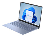 HP Pavilion 16-af0007ns - Ordenador portátil de 16" WUXGA (Inte Core Ultra 7 155U, 16GB RAM, 1TB SSD, Intel Graphics, Windows 11) Celeste - Teclado QWERTY Español