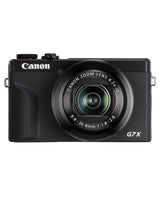 Canon PowerShot G7 X Mark III (Negra) - Cámara Digital Compacta con Sensor de 1 Pulgada y Grabación en 4K - Ideal para Ambientes con Poca Luz - Wi-Fi y Bluetooth - Ideal para Crear Estés Donde Estés