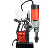 Vevor Taladro Magnético 1200W 1,57" Taladro de Base Magnética Núcleo Magnético Taladradora Magnético Profesional Taladro Magnético con Conexión al Cuello Fuerza Máxima Taladro Electromagnético