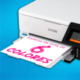 Impresora fotográfica EcoTank ET-8500 A4 con depósito de tinta y Wi-Fi