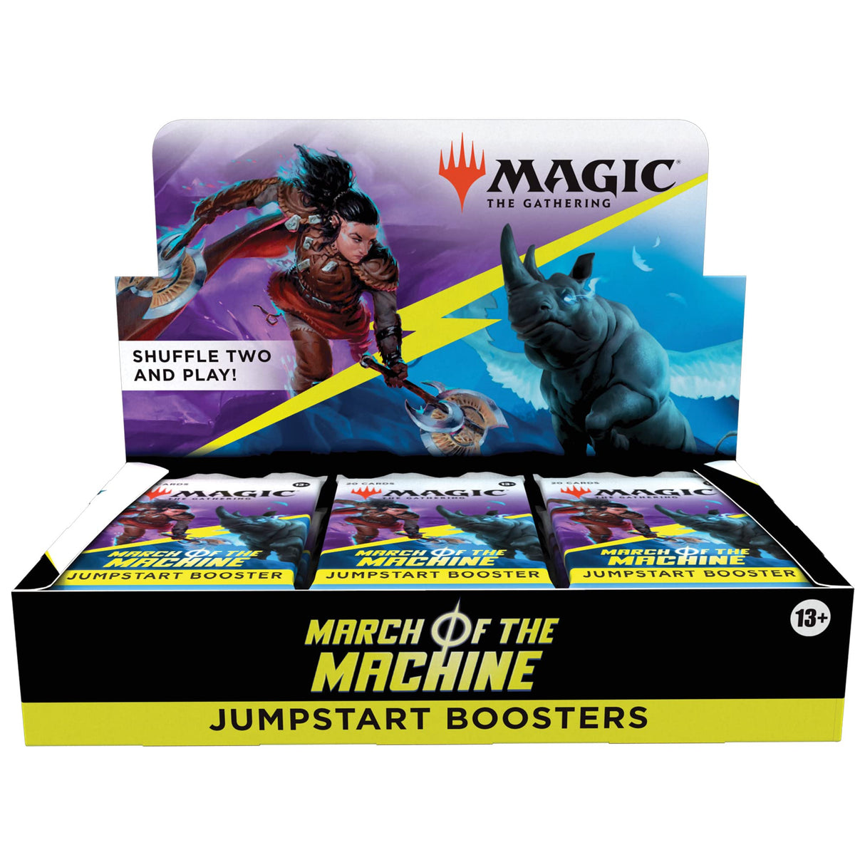 Magic The Gathering March of The Machine Jumpstart Booster Box, 18 Packs (Versión en Inglés)