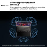 LG gram Pro 16ZD90U-G.AX85BN - Ordenador Portátil Ultraligero de 16" Intel Core Ultra 7 355, 3 GB RAM, 512 GB SSD, IPS Antirreflejo, 1239g, 27.5h, FreeOS, Teclado QWERTY Español, Negro