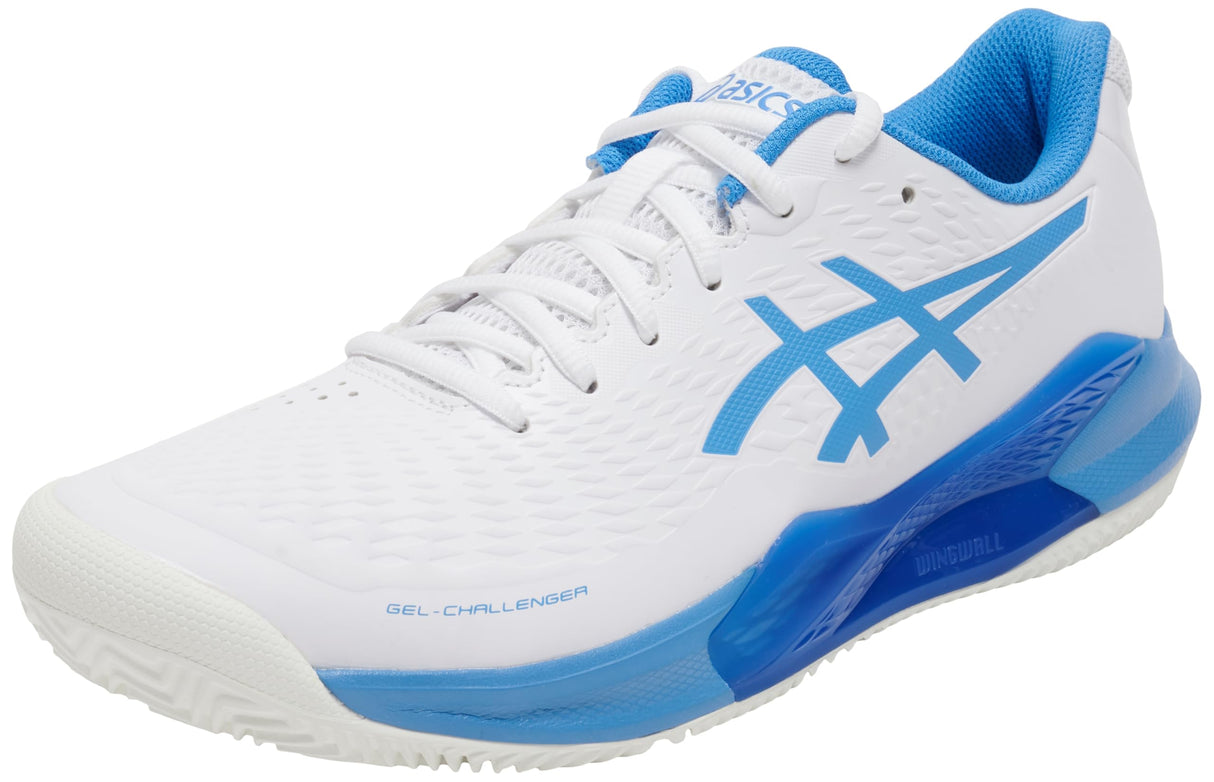 ASICS Gel-Challenger 14 Clay, Sneaker Mujer, Costa Blanca/Azul, 37 EU