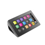 Mars Gaming MSD-ONE, Control Deck Slim, 15 Teclas LCD Personalizables, Pantalla LCD Ampliada, Software de Control y Plug-ins, Control Deck Compacto con Diseño Slim Ergonómico, Windows y MacOS, Negro