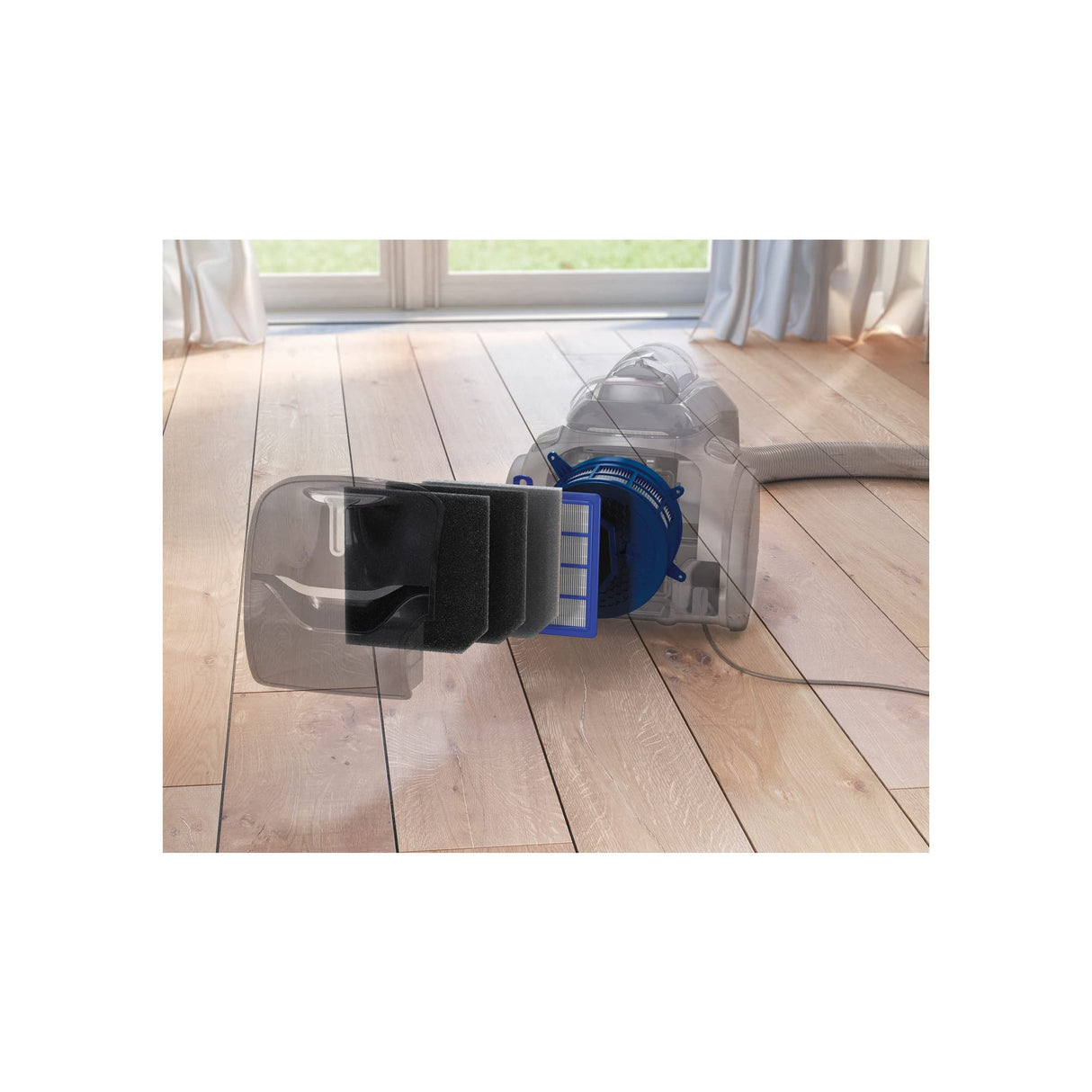 Electrolux PC91-4MG Pure C9 Aspiradora sin Bolsa, Metal, Gris Mineral