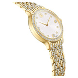 Swarovski Reloj Imber, Fabricado en Suiza, Brazalete de Metal, Tono Dorado, Acabado Tono Oro