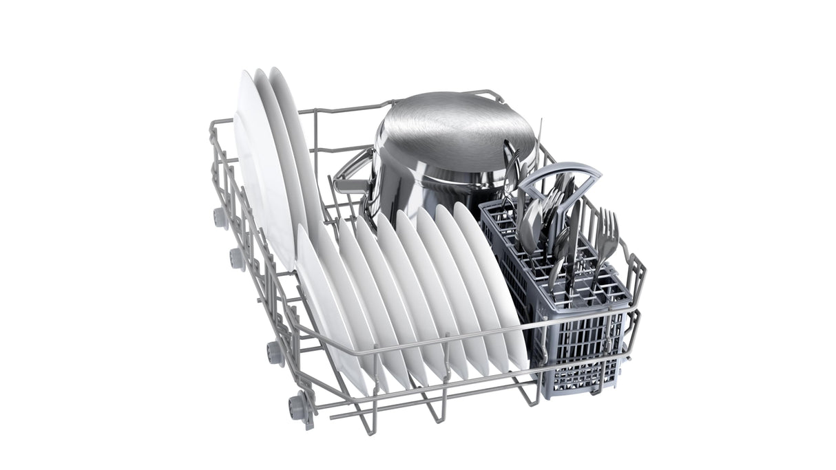 Bosch - Lavavajillas Totalmente Integrable, Serie 2, 45 cm, Blanco, SPV2HKX42E