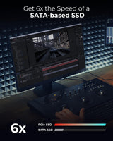 Lexar NM610PRO 2TB SSD, SSD Interno M.2 2280 PCIe Gen3x4 NVMe 1.4, hasta 3300 MB/s de Lectura, Unidades SSD internas con Flash NAND 3D para portátiles, computadoras de Escritorio y PC