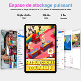 DOOGEE T30S Tableta Android 14, 2.4K 11 Pulgadas, 16GB RAM + 256GB ROM/TF 1TB, 5G WiFi, 13MP+8MP, 8580mAh, Widevine L1 Gaming, Negro