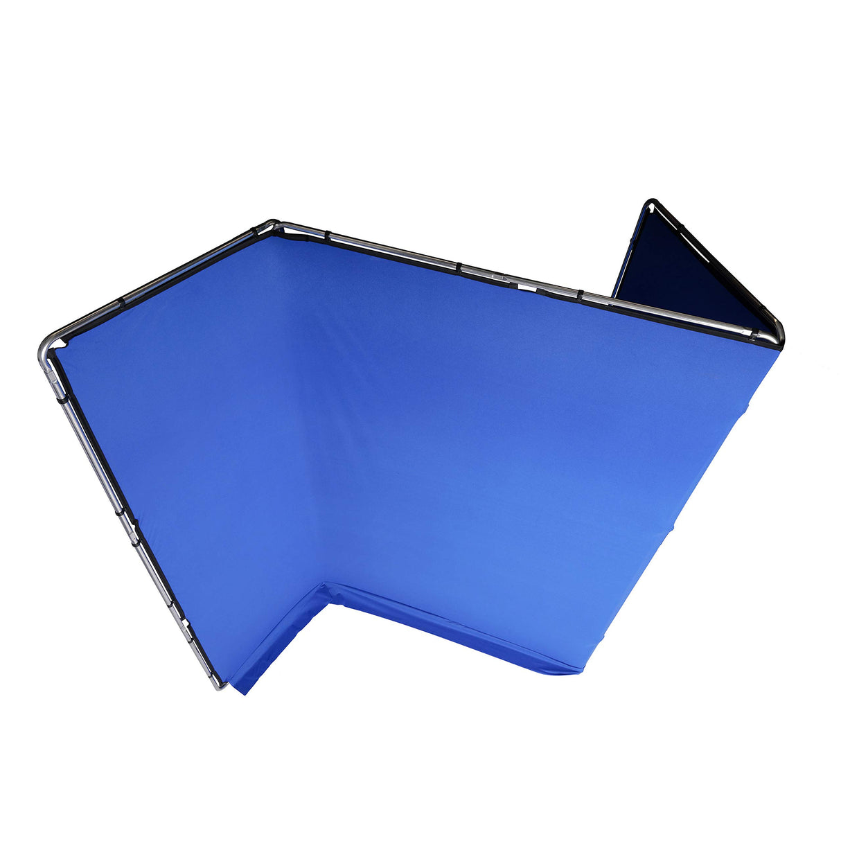 Manfrotto Chroma Key FX MLBG4301KB - Kit de fondo de 4 x 2,9 m, color azul, gran área de trabajo, configuración ultrarrápida, kit reutilizable, ideal para sesiones de localización, bolsa de transporte