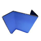 Manfrotto Chroma Key FX MLBG4301KB - Kit de fondo de 4 x 2,9 m, color azul, gran área de trabajo, configuración ultrarrápida, kit reutilizable, ideal para sesiones de localización, bolsa de transporte