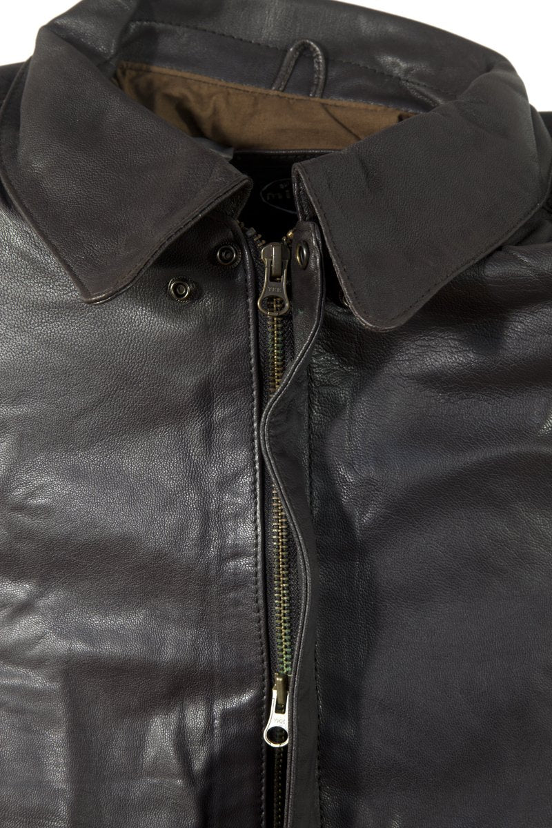 Mil-Tec Aviador A2 Chaqueta, marrón, XXX-Large Unisex Adulto