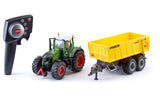 Siku 6860, Set Fendt 939 Teledirigido con Remolque Joskin y Accesorios, 1:32, Incl. módulo de Control Remoto, Regalo Ideal para Niños y Niñas a Partir de 5 Años, Metal/Plástico, Verde/Gris/Amarillo