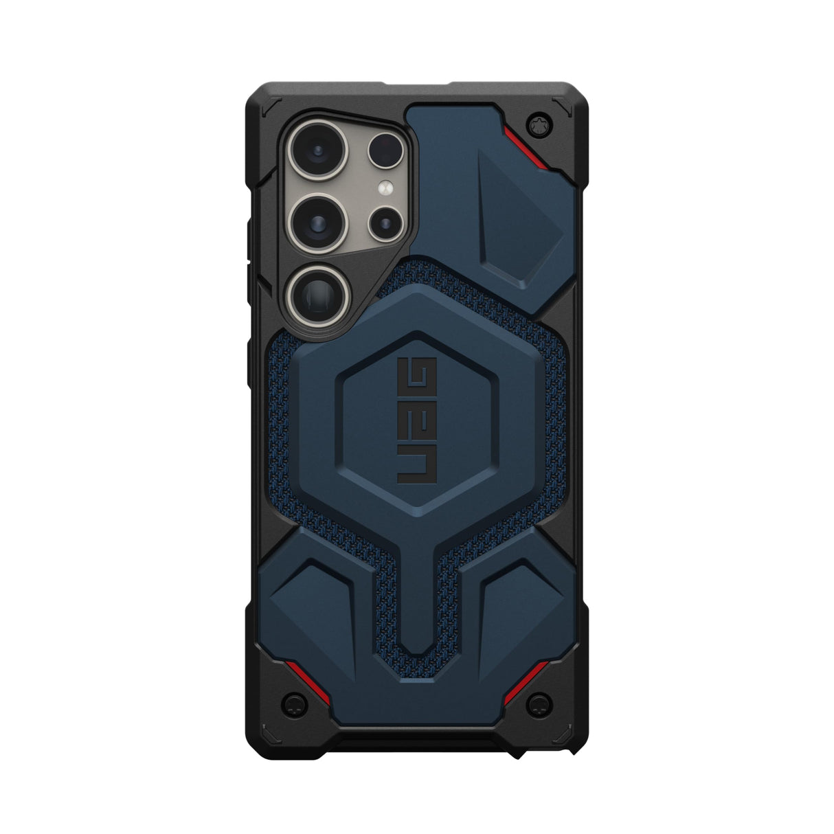 URBAN ARMOR GEAR UAG - Funda Protectora diseñada para Samsung Galaxy S24 Ultra de 6.8 Pulgadas, Monarch Kevlar Mallard, Resistente, Militar, a Prueba de caídas, Resistente a los Impactos,