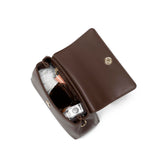 Carlheim, Gotland Genuine Leather collection, Grace Genuine Leather Handbag (Brown)