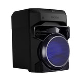 LG XBOOM RNC2, Altavoz de Gran Potencia, 80W, la Bestia, 2 Altavoces, Bluetooth 4.2, USB, Conexión Auxiliar RCA, iluminación LED y entradas para micrófono, Gris Oscuro