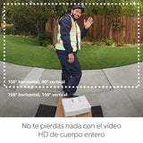 Ring videotimbre cableado Pro (anteriormente Video Doorbell Pro 2) | Timbre con cámara, vídeo 1536p HD, vídeo de cuerpo entero, detección de movimiento 3D y wifi | 30 días gratis de Ring Home