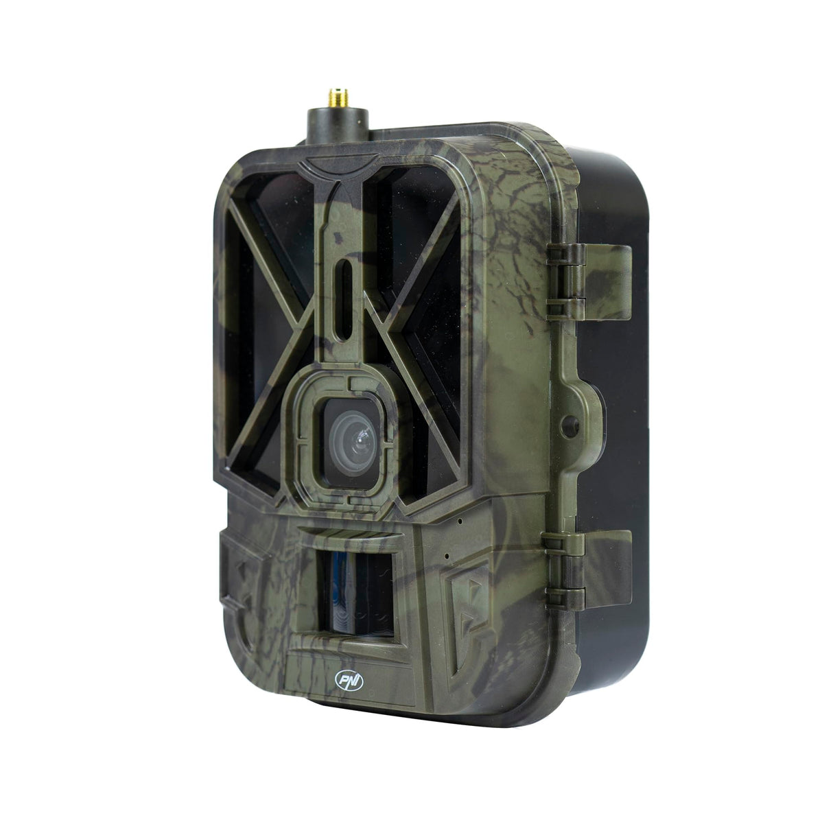 PNI Paquete de cámara de Caza Hunting 550C Internet 4G LTE, Acceso Mediante aplicación Tuya, batería + Tarjeta de Memoria MicroSD 32 GB con Adaptador SD