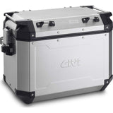 Givi Obkn4837Apack2 - Bolsas rígidas Laterales Monokey CAM-Side Trekker Outback, Aluminio, 306 cm de Largo, 495 cm de Ancho, 387 cm de Alto, par