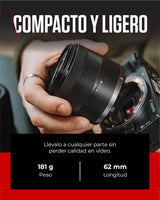 Canon Objetivo RF-S 14-30mm F4-6.3 IS STM PZ – Lente Zoom Ultra Gran Angular, Estabilizador Óptico 5 Pasos para Videoblogs | Compatible Sistema EOS R