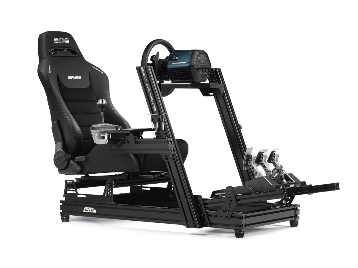 Next Level Racing ERS3 Elite Reclining Seat - Leather & Suede Edition