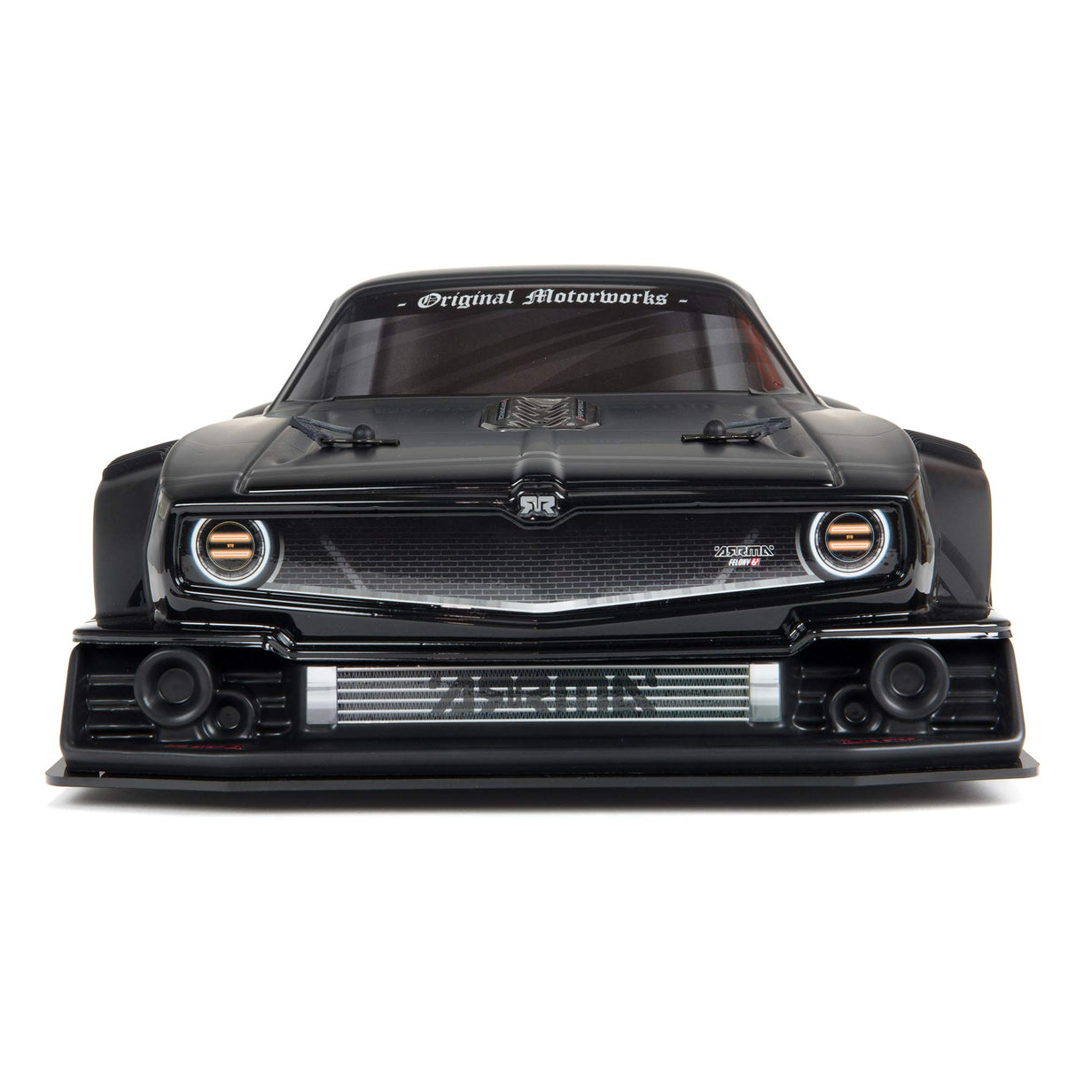ARRMA ARA7617V2T1 1/7 Felony 6S BLX Street Bash All Road Muscle RTR Coche teledirigido (emisor y Receptor Incluido, Pilas y Cargador Necesario), Color Negro