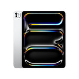 Apple iPad Pro de 13 Pulgadas (M4): Ultra Retina XDR, 256 GB, cámara Frontal de 12 Mpx en Horizontal y Trasera de 12 Mpx, escáner LiDAR, Wi Fi 6E, autonomía de Sol a Sol, Vidrio estándar - Plata