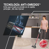 Hoover HF300 Home, HF322TH Aspiradora sin Cable, sin Bolsa, 3 en 1, Escoba, de Mano y Vertical, Rodillo 2 en 1 Suelos y Alfombras, Autonomía 40 min, Color Azul