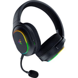 Razer Barracuda X Chroma - Auriculares inalámbricos para Juegos multiplataforma con 6 Zonas Chroma RGB (SmartSwitch Hyperspeed y Bluetooth, Altavoces de 40mm, micrófono Desmontable) Negro