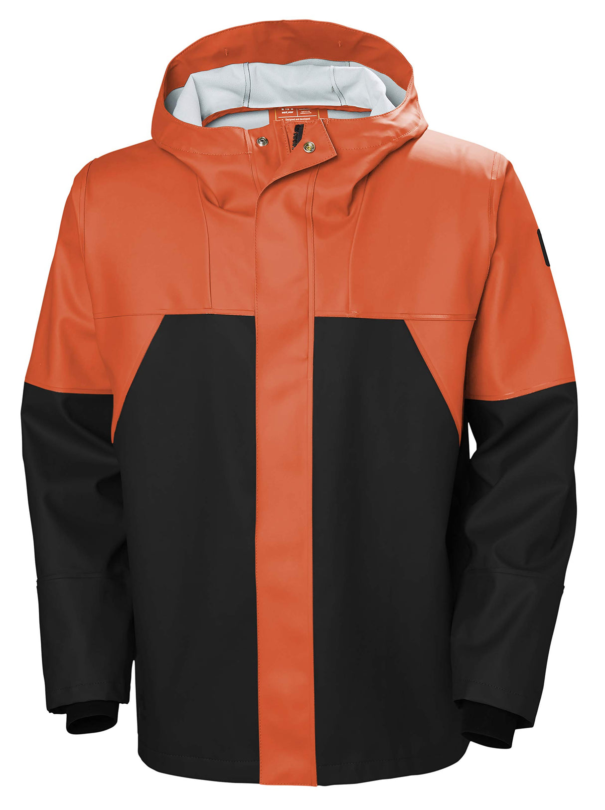 HELLY HANSEN TRABAJO Helly Hansen Workwear, Hombre, 299 Naranja Oscuro/Negro, L-Chest 42.5" (108cm)