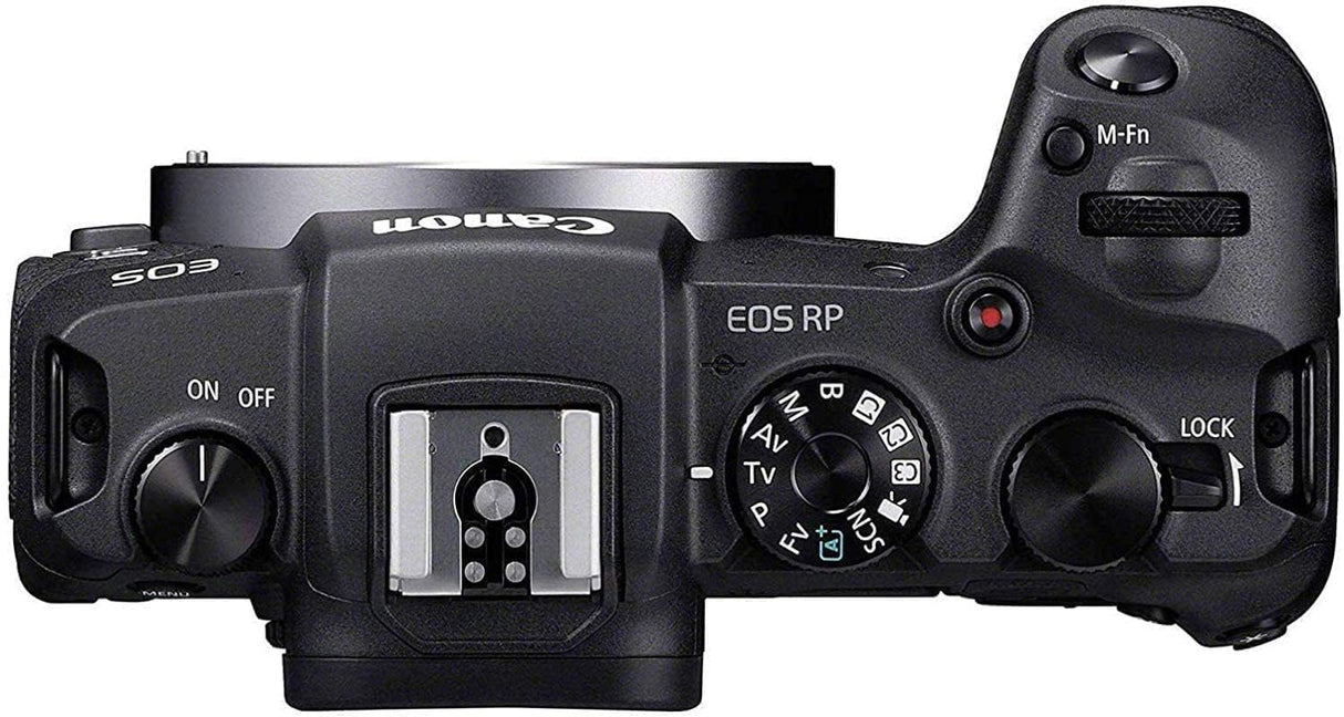 CANON EOS RP Cámara Mirrorless + Objetivo RF 24-105mm F4-7.1 IS STM, Cámara Evil Full Frame (26,2 MP) -5 EV, Vídeo 4K 25fps, Dual Pixel CMOS AF, Pantalla Táctil de Ángulo Variable, Negro