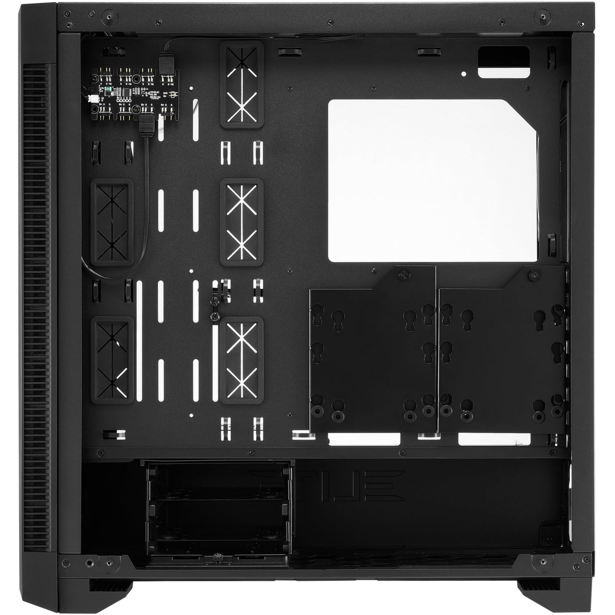 Sharkoon ELITE SHARK CA200M - Caja de Ordenador, PC Gaming, Torre E-ATX, Negro