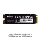 Verbatim Vi7000 PCIe NVMe M.2 SSD 4TB