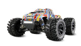 Amewi Hyper Go MTX20 Monster Truck brushless 1:20 RTR Incluye Mando a Distancia, batería, Cable de Carga
