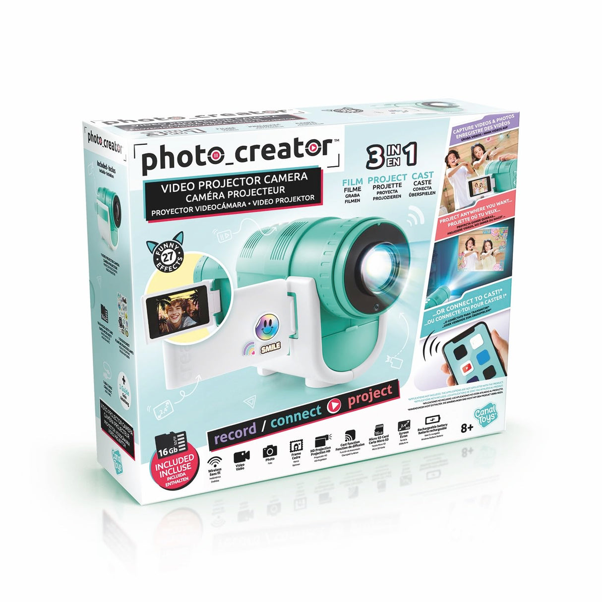 Canal Toys - Photo Creator - Video Cámara Proyector - CLK 039