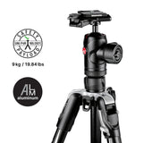 MANFROTTO Trépied MKBFRTA4BK-BH Befree Advanced M-Lock Noir