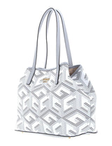 GUESS Vikky Tote, Bag Women, Logo de Piedra, One Size