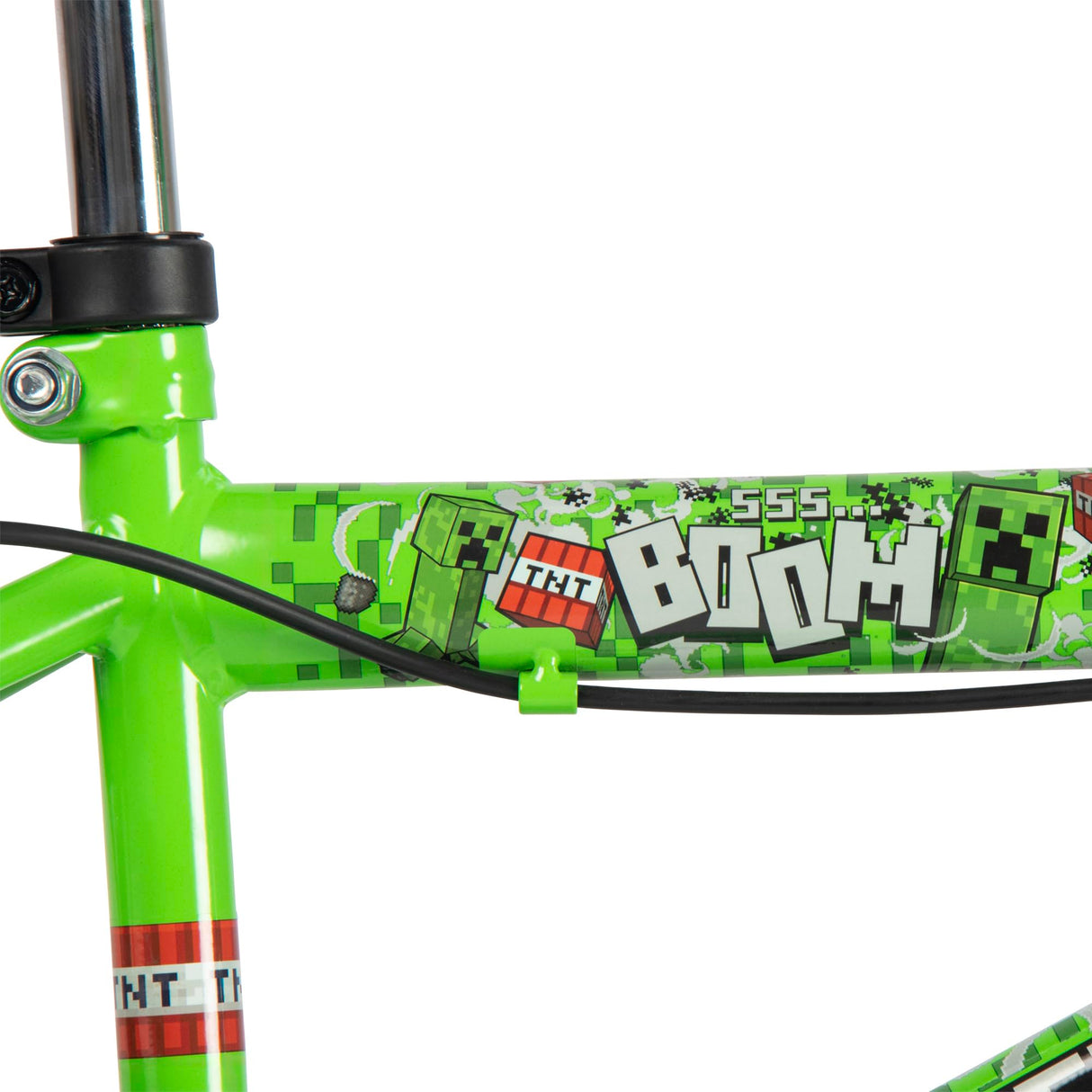Huffy Minecraft Bicicleta para niños, Verde, Medium