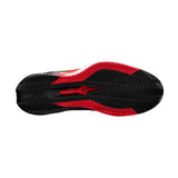 Wilson Rush Pro 4.5 Clay, Zapatillas de Tenis Hombre, Black/Infrared/White, 45 1/3 EU