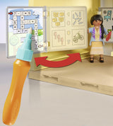 PLAYMOBIL City Life 71327 Colegio, Edificio Escolar sin barreras con Ascensor, Juguetes para niños a Partir de 4 años